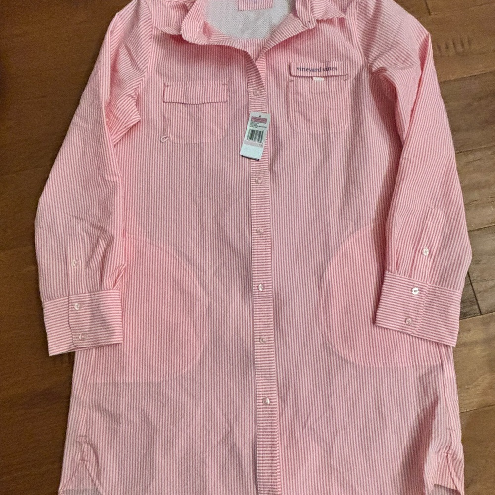 Vineyard vines harbor swim cover up- size 10 new with tags - Picture 2 of 7
